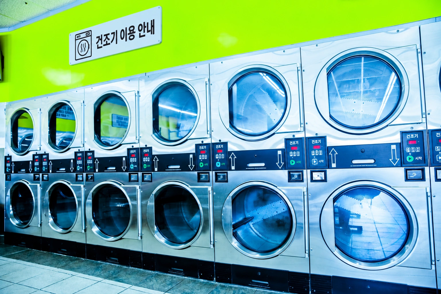 단시간에 고온 살균 건조를 완료하는 대형 가스 건조기