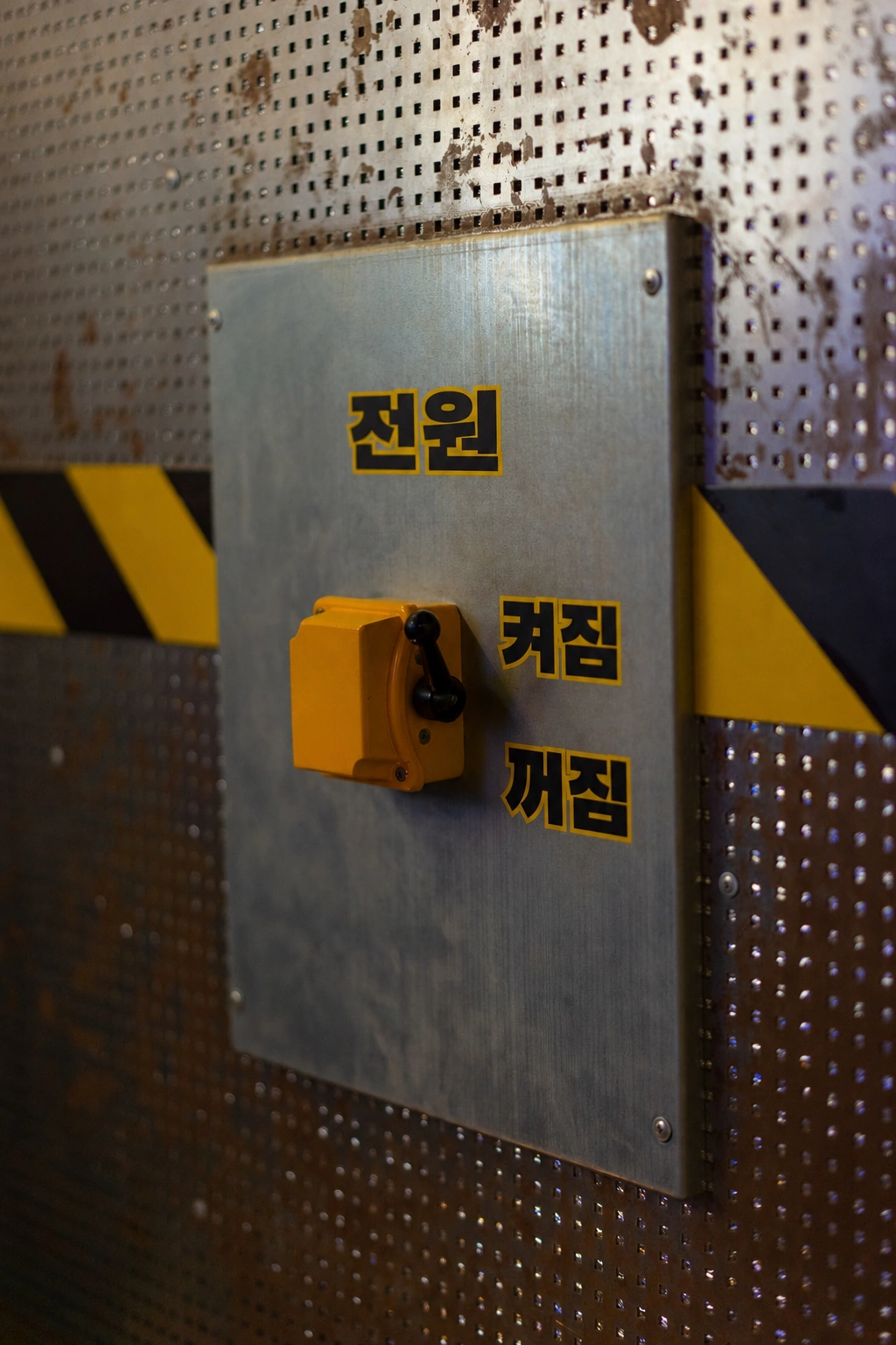 벽면 매립형 방범 비상벨 호출 스위치